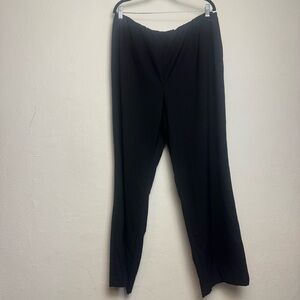 Talbots Woman’s‎ Black High Rise Wide Leg Trouser